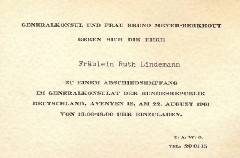 Ruth Lindemanns Familie 125